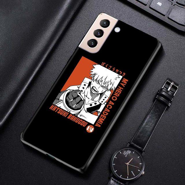 Чехол для телефона Samsung S21 S20 Ultra S10 Plus Lite S21 S20 Fe 5g Galaxy S10e S9 S8 S7 Edge, силиконовый чехол My Hero Academia