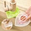 Self Draining Leaf Holder Silicone Kitchen Sink Soap Dish Sponge Tray Counter Caddy Organizer for Dish Soap Dispenser