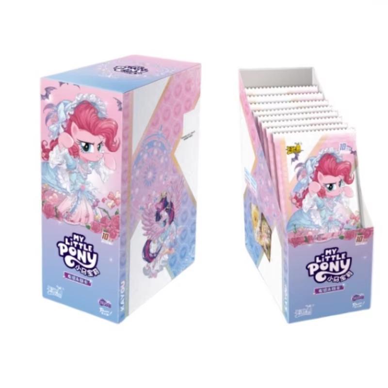 Kayou Оригинальная карточка My Little Pony Дружба Навсегда Сияющая Луна Набор Блестящие Цветные Камни Аниме Коллекционные Карты
