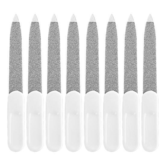 Многофункциональный инструмент для полировки ногтей с двойной головкой и нескользящей ручкой