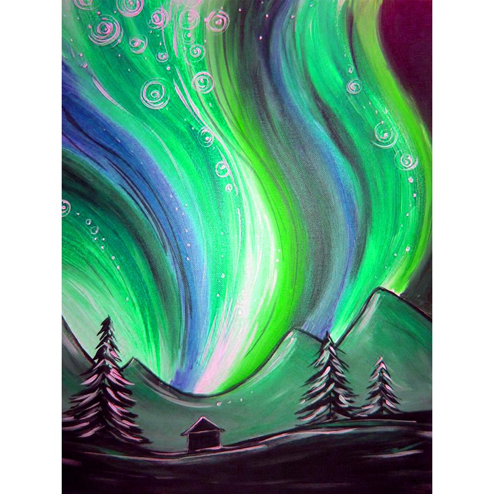 Новая 5D алмазная картина мозаика ремесло звездное небо пейзаж алмазная вышивка вихрь вышивка крестом набор украшение для дома живопись