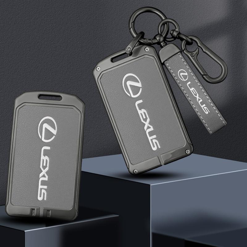 Zinc Alloy Car Card Smart Remote Key Case Cover Protect Holder Shell For Lexus F Sport ES LM GS IS NX RX LX LS RX300 Accessories