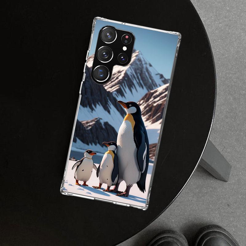 Чехол для телефона «Пингвины Любят На Северном Полюсе» для Samsung Galaxy S26 S25 Edge S24 S23 Ultra S22 Plus S21 FE S20 + Арт Кастоми