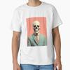 Skull In A Suit Classic Tshirt Made In Usaaus Tshirt S2xl