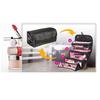 Roll Cosmetics Organizer Makeup Bag Foldable Hanging Toiletries Pockets Compartment Travel Kit