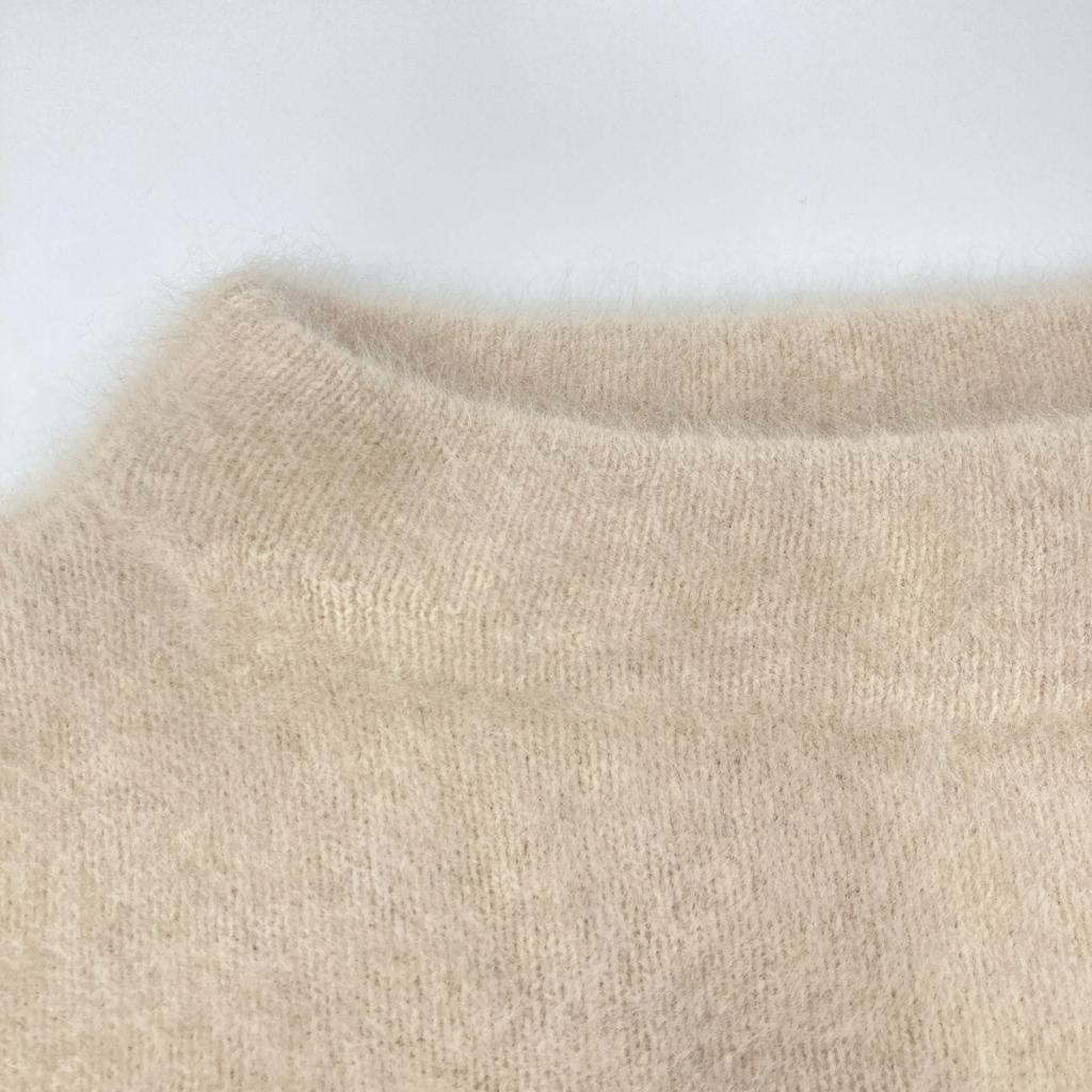 Rouge vif 3145-00-40000 Розовый Лис & Енот Вязаные топы с рукавами-буфами Не написано Бежевый Б/У