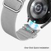 Ремешок без зазоров для Samsung Galaxy Watch 7 6 5 4 40мм 44мм/5 pro 45мм Эластичный нейлоновый браслет Ремешок для Galaxy watch 6 classic 47мм 43мм