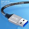 0.3м Кабель для передачи данных USB-A 3.0 на USB-B квадратный порт, папа-папа, Plug and Play, для принтера