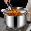 Large Capacity Stainless Steel Oil Can Stainless Steel Grease Container  Cooking Tool
