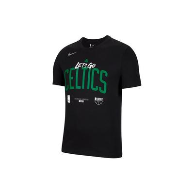 Boston Celtics Повседневная спортивная толстовка с круглым вырезом и буквенным принтом мужские топы черные DQ8985-010