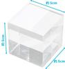 Audiophile Acrylic Cubes, 5cm Cubes, Clear Acrylic Blocks, 8 Pieces