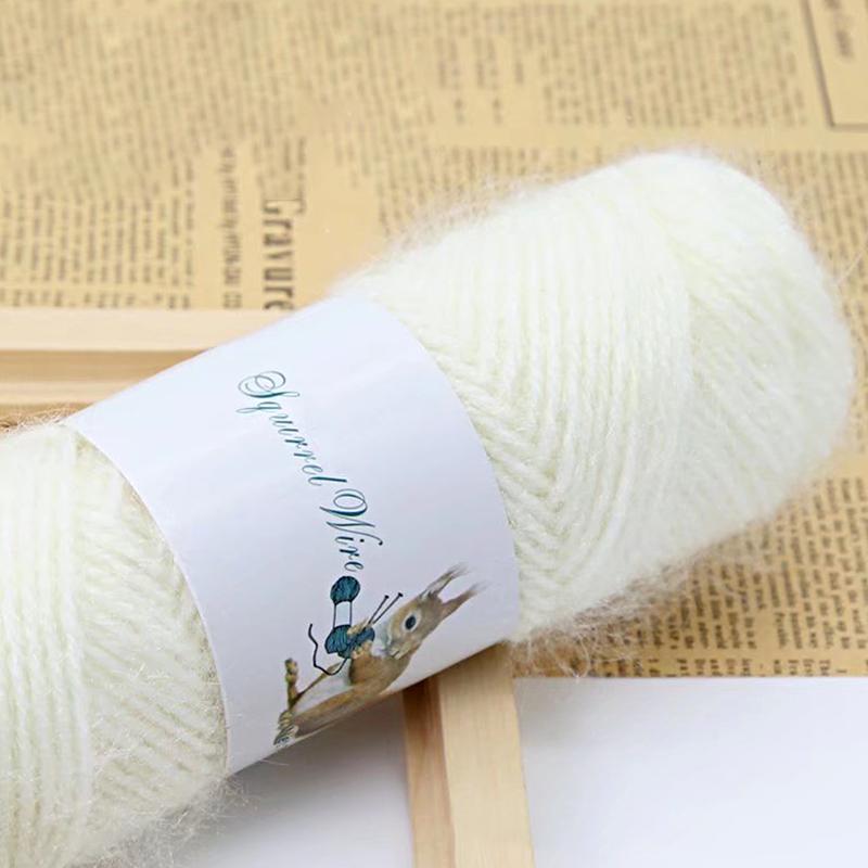 1 шт., ручная работа, нитки для шапки, шарфа, крючка, обуви, яркая шелковая пряжа, шерстяная пряжа, средняя толщина лески