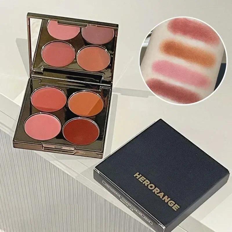 Палитра румян Retro Reddish Brown, многоцелевая, кремовая, нюдовая, контурная, пудровая, для губ, натуральная, матовая, для лица, палетка теней