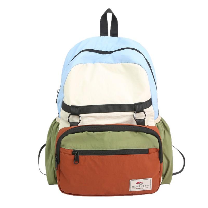 Новый легкий спортивный рюкзак Mountain Series Color Block — дышащий, складной, идеально подходит для путешествий и альпинизма.
