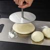 Round Dough Presser Stainless Steel Hamburger Meat Pressing Tool Grill Tool Patties Smasher Pie