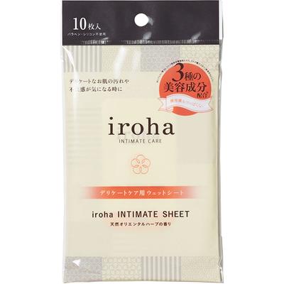 NORIGA ILOHA Интимные простыни 10 шт. Очиститель деликатных зон Чистящие средства (1) Снимите простыню и аккуратно протрите очищаемую область.. (2) После использования,