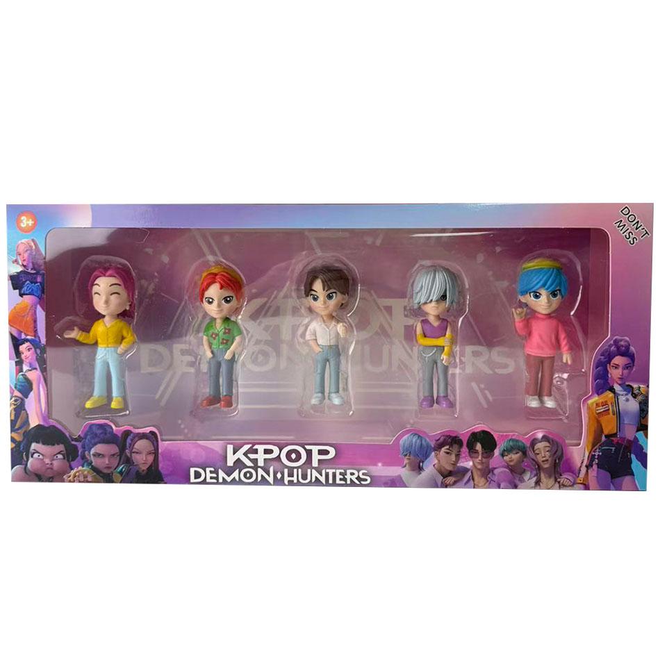 2027 НОВЫЙ K-pop Охотник на демонов Руми Зои Мира аниме поливинилхлорид коллекция персонажей настольные безделушки Детский новогодний подарок