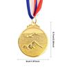 Zinc Alloy Swimming Competition Medal Neck Ribbon Sports Award Winner Round Medal  Training Awards