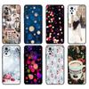Black Tpu Case For Xiaomi Redmi 9T Case Redmi Note 9T Note 10 5G 4G Pro 10S Case Winter New Year Christmas
