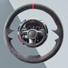 Чехол на руль автомобиля для Toyota Yaris GR Замша Кожа Нескользящий И Мягкий Аксессуары для интерьера автомобиля