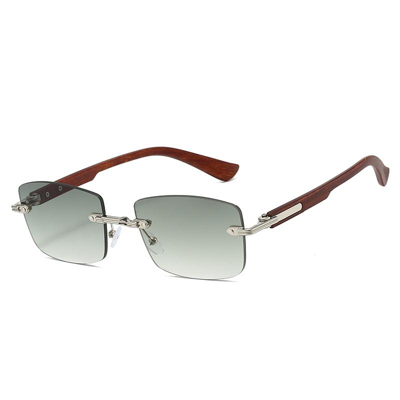 Ретро Мода Безободковые Круглые Солнцезащитные Очки Женские Мужские Высокое Качество Роскошный Бренд Солнцезащитные Очки Для Вождения На Открытом Воздухе Женские Мужские Очки UV400