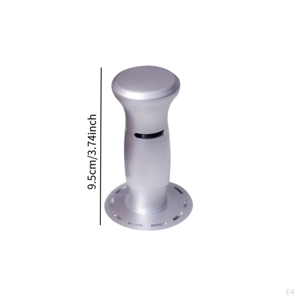 Coffee Hand Tamper Espresso Powder Distribution Professional Flat Base Stainless Steel