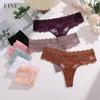 Lace Thong Women Sexy G-string Floral Low Waist T-Back Panty Ladies Bikini Underwear Lingerie S-XL