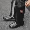 Мужские водонепроницаемые резиновые сапоги средней высоты - Нескользящая обувь для улицы, кухни или строительства