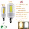 5X LED COB Corn Light Bulb E26 E12 E26 E14 B22 12W 16W Bright Lamp For Home RD1002 For Home LED Chandelier Decoration Ampoule