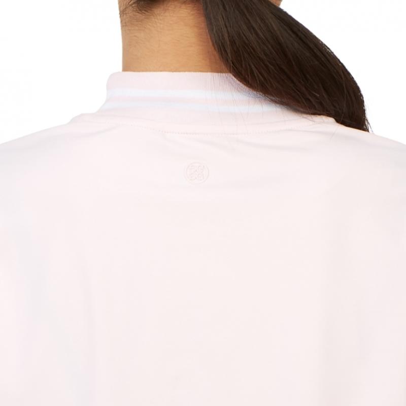 Galleria G Fore Fore Golfwear женская футболка с коротким рукавом G4LS23k867 бледно-розовый