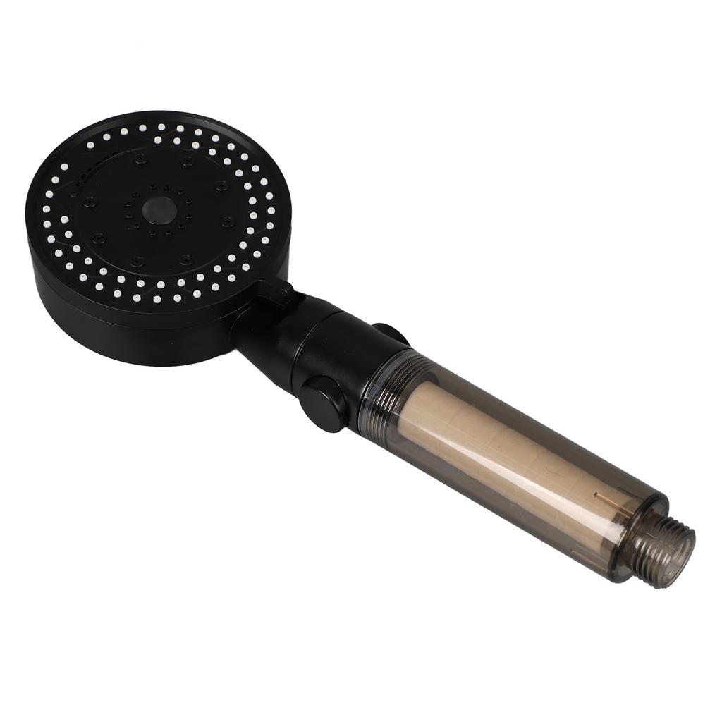 10 Modes Multifunctional Pressurized Showerhead 1/2in Threaded Interface with 1.5M Tube Double Hook