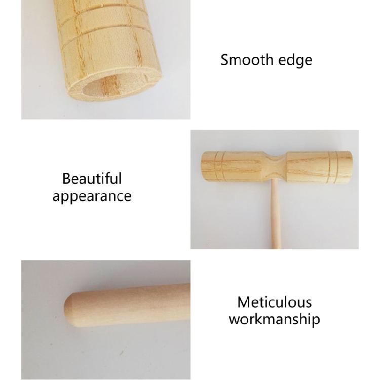 Wood Percussion Blocks Professional Block Handheld Wood Blocks Orff Instruments