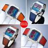 AE1200 A158 Ретро Натуральная Кожаная Ремешок Для Casio DW-H5600 A168 AE1300 Винтажный Браслет Часов Мужской Выпуклый рот Бычья кожа Браслет 18 ММ