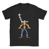 Lucky Luke Are You Ready Men T Shirts Cartoon Funny Tees Short Sleeve Crew Neck T-Shirt Pure Cotton Adult Tops