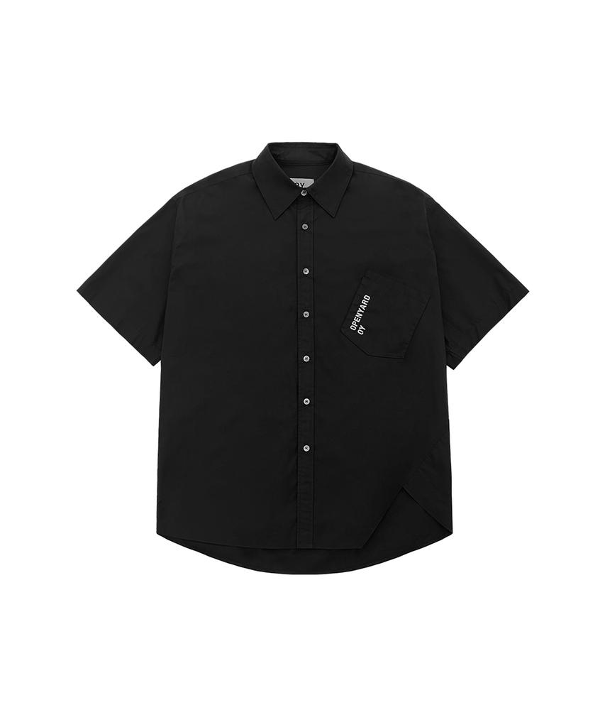 OHY U.B Half Shirts-Black