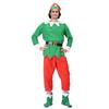 Adult Christmas Elf Cosplay Costume Couple Outfits