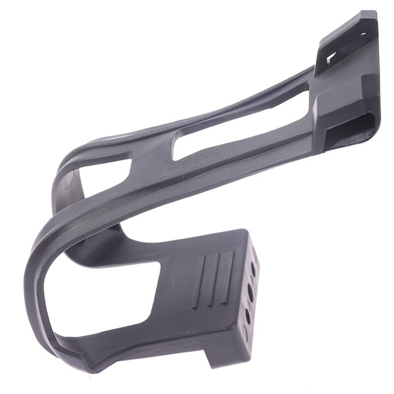 Пара велосипедных велосипедных педалей без ремешков, полузажимы, черные