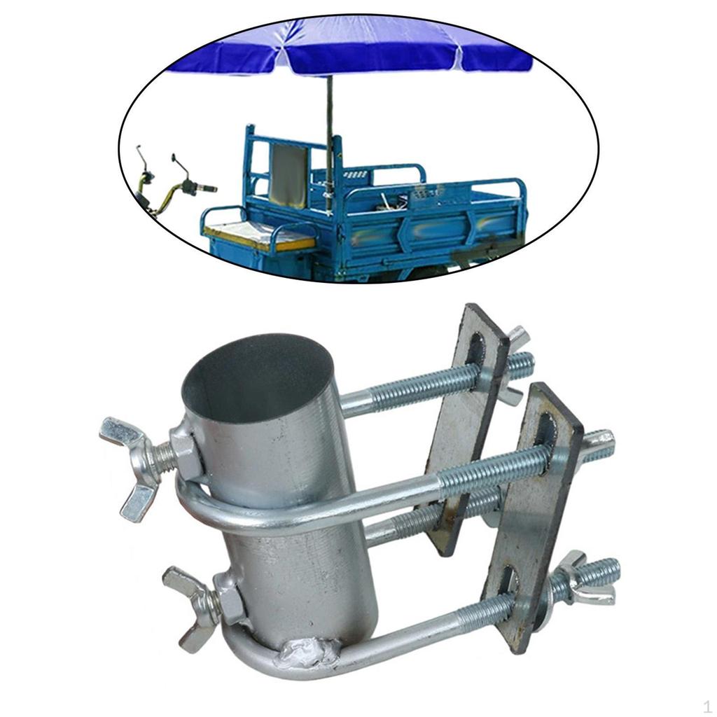 Балконный держатель для зонта-парасоля, зажим для подставки для зонта для патио с диаметром отверстия 3,5 см