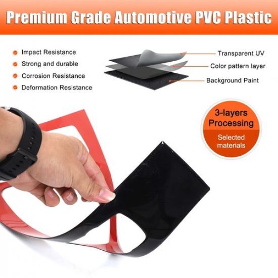 Glossy Black Console Gear Shift Panel Cover Trim For BMW 3 Series E90 2005-12