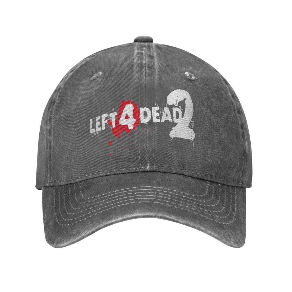 Кепки с принтом Left 4 Dead 2 для унисекс, женщин, мужчин, хлопковые, тракеры, головные уборы для отдыха, бейсболки, регулируемые