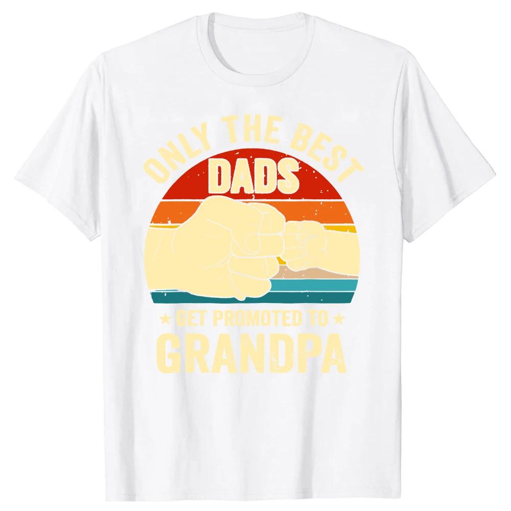 Funny Grandfather I'm A Grandpa What's Your Superpower T-Shirt Men Clothing Streetwear Father's Day Gift Daddy Family Shirts