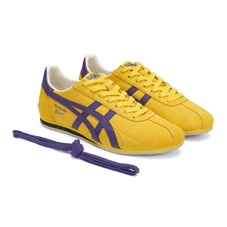 Onitsuka Tiger Runspark Abrasion Resistant Low top Casual Shoes Unisex Yellow 1183C338-751