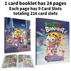 216 шт. карман для карт Итальянский Brainrot Cards Альбом 9 карманов Папка-альбом для коллекционных карт Держатель Хранилище Коллекции Защита Карманная книжка для карт