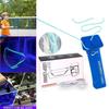 Разноцветная светодиодная игрушка Zipstring Пластиковая ручная с регулируемой скоростью Петля-лассо Веревочный пусковой механизм