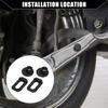 № K100070 Комплект для регулировки развала, кастера и схождения для Ford Expedition 2013-2019 / Передний нижний болт развала / Прочный / 1 комплект