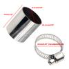 24mm Air Diesel Parking Heater Exhaust Pipe Connector Stainless Steel Gas Vent Hose With Clamps For Webasto
