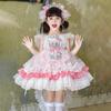 Девичье пышное платье принцессы Лолиты - Весна/Осень День рождения Мультяшный Labubu