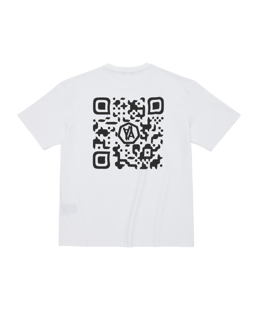 Футболка с QR-кодом Yunae (белый)