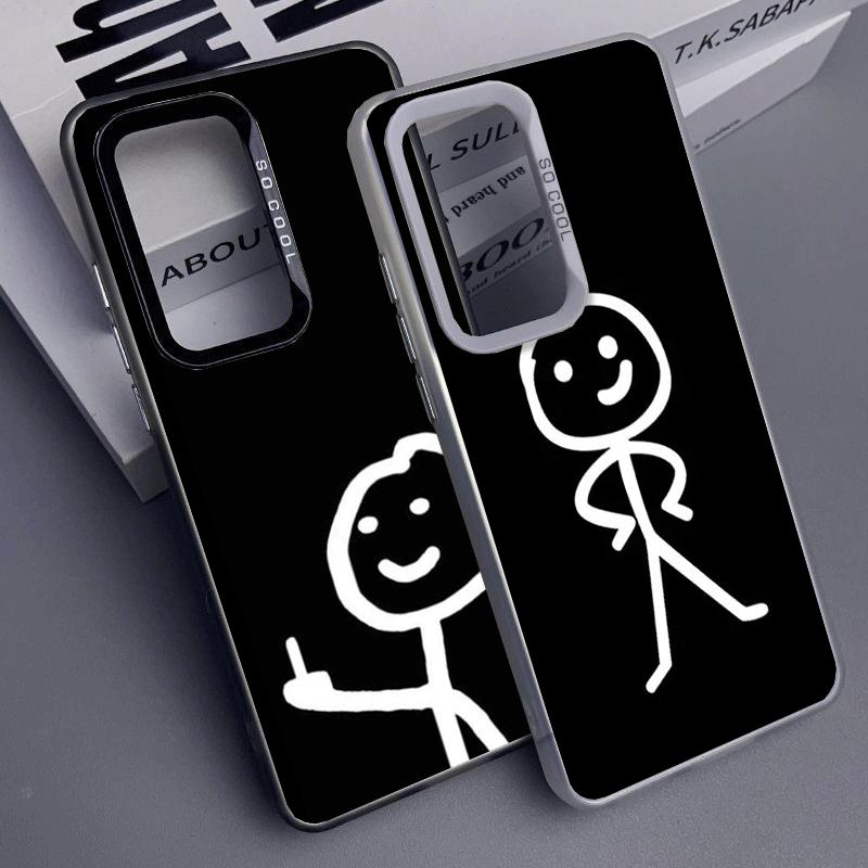 Funny Stickman Matchman Shockproof Phone Case for Samsung A17 A16 A15 A14 A37 A57 A36 A56 A26 A35 A55 A25 A34 A54 A24 A13 A23 A3