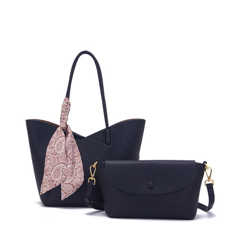 Women's bag 2024 spring/summer new tote bag, large shoulder bag, commuter bag, large capacity niche underarm mother-daughter bag